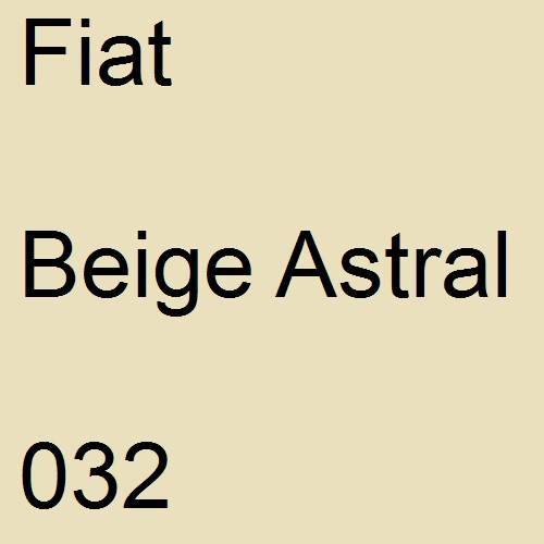 Fiat, Beige Astral, 032.